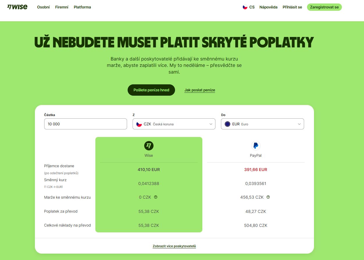 Wise: kompletní recenze moderní finanční služby pro mezinárodní platby