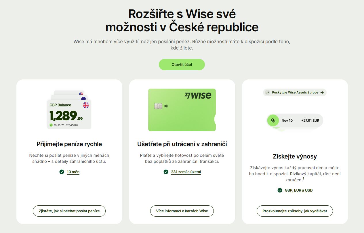 Wise: kompletní recenze moderní finanční služby pro mezinárodní platby